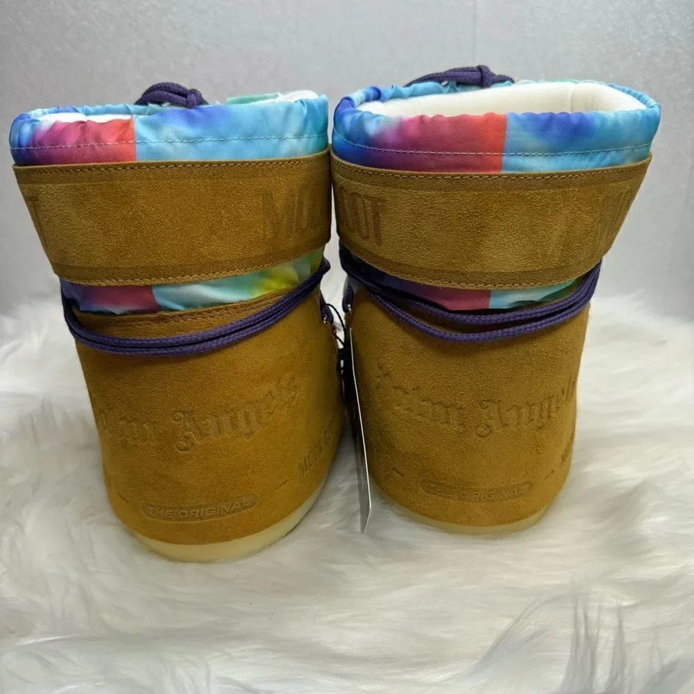Palm Angel Icon Low Tie Dye Suede Moon Boot - Picture 3 of 10